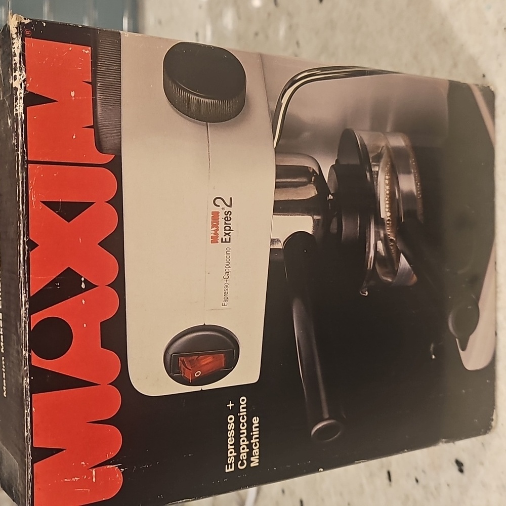VINTAGE NEW MAXIM EXPRESSO MACHINE